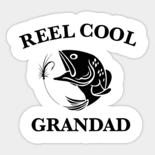 Reel Cool Grandad Sticker